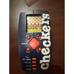 ⭐️Checkers Radica Handheld Video Game Tested Working